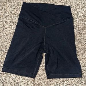 mono B biker shorts